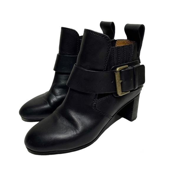 SEE BY CHLOE Cappa Leather Buckle Booties size 35 - Picture 9 of 9
